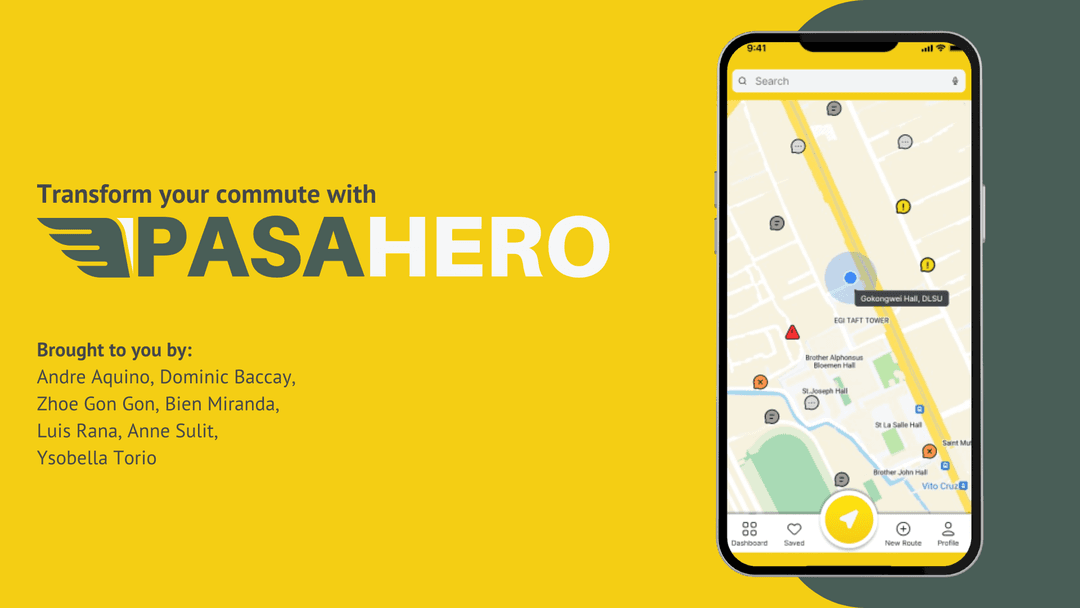 PasaHero - Navigation Application for Filipino Commuters