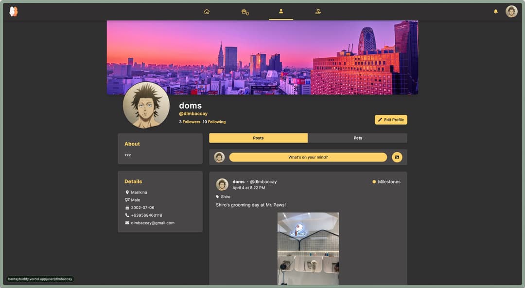 BantayBuddy Website